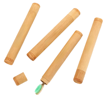 Load image into Gallery viewer, Bamboo Toothbrush Holder