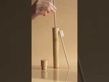 Load and play video in Gallery viewer, Bamboo Toothbrush Holder