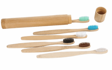 Load image into Gallery viewer, Bamboo Toothbrush Holder
